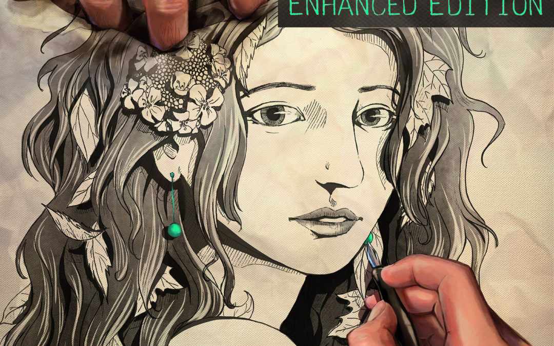 IT HAS GIFS! The Enhanced ebook of DRAWING AMANDA is now available